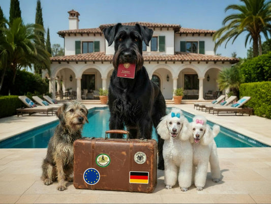 Riesenschnauzer auf Reisen: Von Sachsen nach Portugal